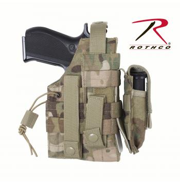Rothco MultiCam Ambidextrous MOLLE Holster