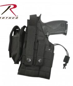 Rothco Black Ambidextrous MOLLE Holster