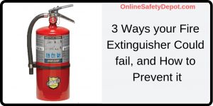 3 Ways your Fire Extinguisher Could fail, and How to Prevent it