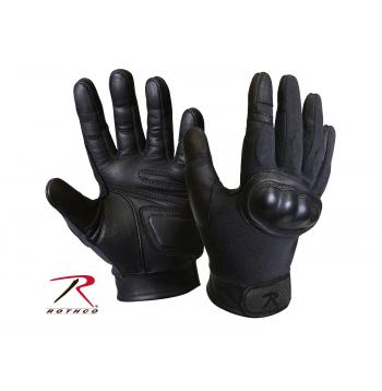 Rothco Black Hard Knuckle Flame and Heat Resistant Tactical Gloves