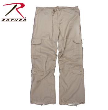 Rothco Vintage Paratrooper Stone Fatigue Pants for Women