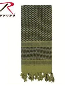 Rothco Lightweight 100% Cotton Shemagh Tactical Desert Scarf Olive Drab