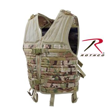 Rothco Multicam 100% Polyester Molle Modular Vest