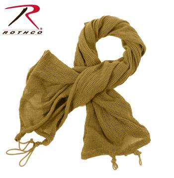 Rothco 100% Cotton Coyote Brown Sniper Veil/Gear Hammock - Industrial ...