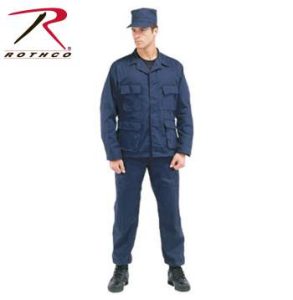 Rothco Navy Blue 100% Cotton Battle Dress Uniform Rip-Stop Pants
