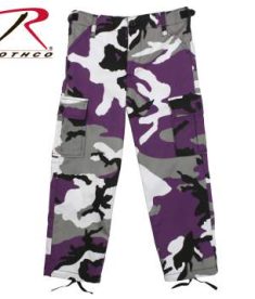 Rothco Ultra Violet Camo Battle Dress Uniform Pants for Kids