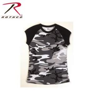 Rothco Cap Sleeve City Camo Raglan T-Shirt