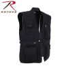 Rothco Black Plainclothes Cotton/Poly Concealed Carry Vest