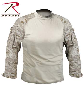 Rothco Desert Digital Camo FR NYCO Military Combat Shirt