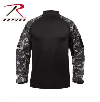 Rothco Subdued Urban Digital Camo FR NYCO Military Combat Shirt