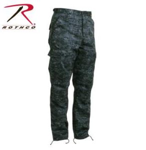 Rothco Midnight Digital Camo Tactical Battle Dress Uniform Pant