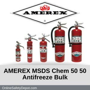 AMEREX MSDS Chem 50 50 Antifreeze Bulk