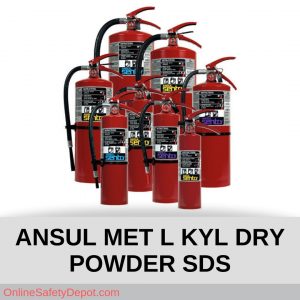 ANSUL MET L KYL DRY POWDER SDS