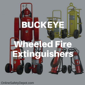 BUCKEYE Wheeled Fire Extinguishers