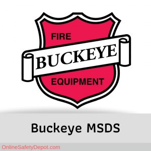 Buckeye Fire Equipment MSDS