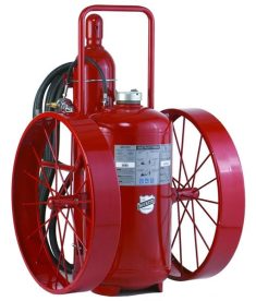 Buckeye Model S-150-PT 150 lb. Standard Dry Chemical Agent Pressure Transfer Wheeled Fire Extinguisher (31210)