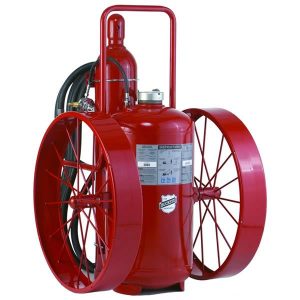 Buckeye Model S-350-RG-R 350 lb. Standard Dry Chemical Agent Regulated Pressure Wheeled Fire Extinguisher (32240)