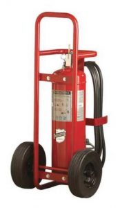 Buckeye Offshore Model OS K-50-SP 50 lb. Purple K Dry Chemical Agent Stored Pressure Wheeled Fire Extinguisher (30760)