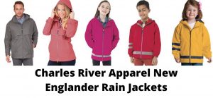 Charles River Rain Jackets for the whole Family
