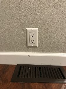 New Outlet Installed