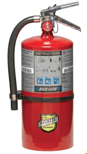 Buckeye Off Shore Model OS 30 ABC 30 lb Dry Chemical Agent Hand Portable Fire Extinguisher (13360)