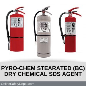 PYRO-CHEM STEARATED (BC) DRY CHEMICAL FIRE EXTINGUISHING AGENT