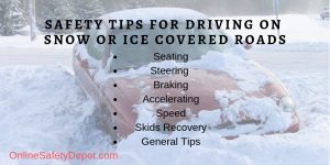 Safety Tips for Driving on Snow or Ice Covered Roads