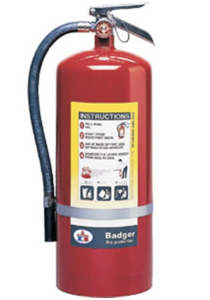 BADGER™ EXTRA EXTINGUISHER 20-POUND ABC-CLASS WITH WALL HOOK
