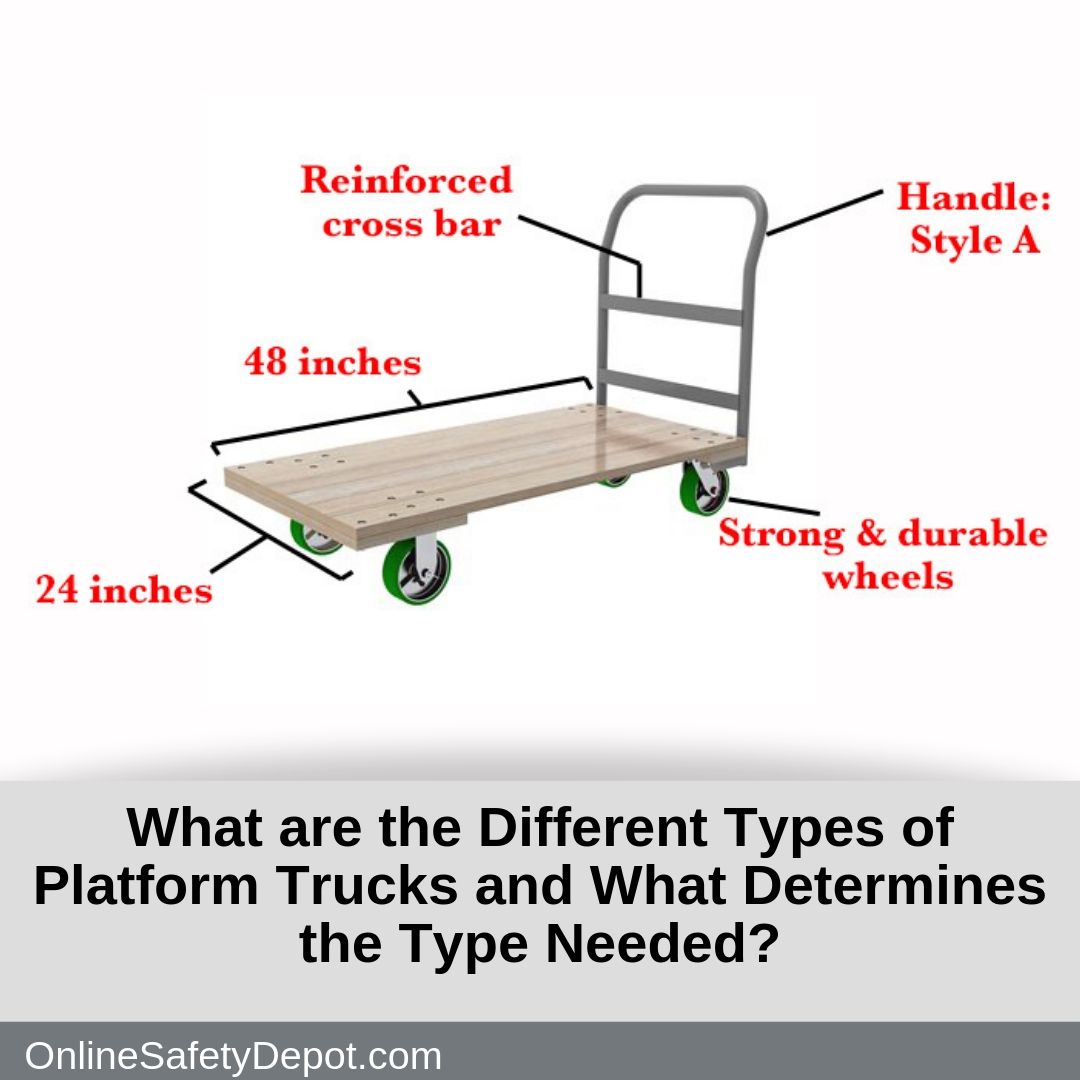 What are the Types of Platform Trucks and What Determines their Needs