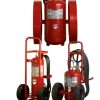 Buckeye Model A-350-PT-R 300 lb. ABC Dry Chemical Agent Pressure Transfer Wheeled Fire Extinguisher
