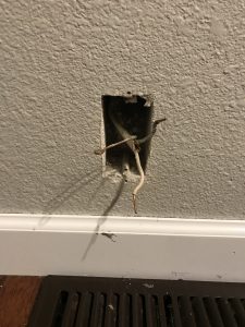 Wall Outlet Wires