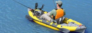 StraightEdge Angler Inflatable Fishing Kayak