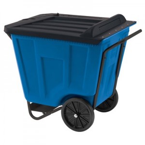 Blue Medium Duty Material Transport Cart