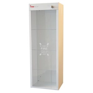 Large Clear Plastic Cover for FireTech Metal Fire Extinguisher Cabinets