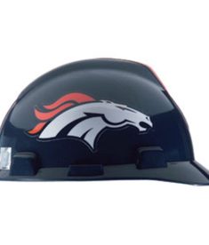 Denver Broncos Hard Hat NFL Construction Safety Helmet
