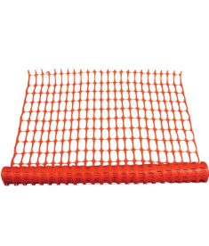 Orange Mesch Safety Fence Netting Boundary Marker