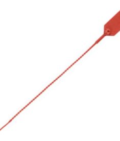 Fire Extinguisher Tamper Seal - Red, 9-inch