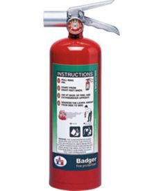Badger Extra Halotron I 5-Pound Fire Extinguisher