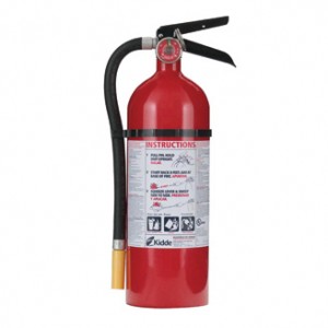 Kidde Pro 340 Consumer Fire Extinguisher - ABC Class, 5-Pound