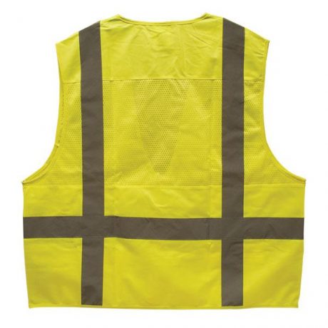 Lime Safety Vest for Surveyors ANSI 107 Class 2 TruForce