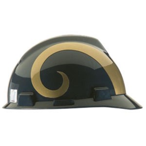 Los Angeles Rams Hard Hat NFL Construction Helmet