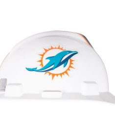Miami Dolphins Hard Hat NFL Construction Safety Helmet