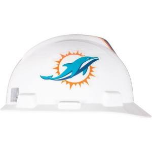 Miami Dolphins Hard Hat NFL Construction Safety Helmet