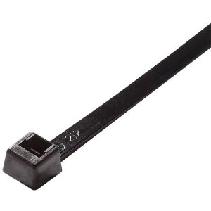 5-inch, 40-Pound Miniature Plastic Cable Zip Ties - UV Black