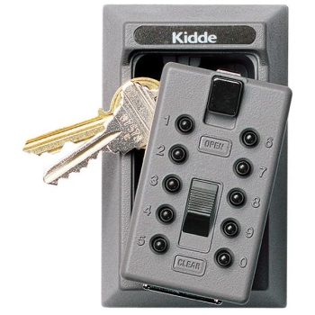 KeySafe™ Permanently Mounted Clay Push-Button Locking Secure Key Box, Reshipper
