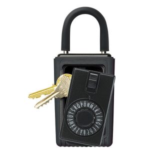 KeySafe™ Portable Titanium Spin Dial Key Box
