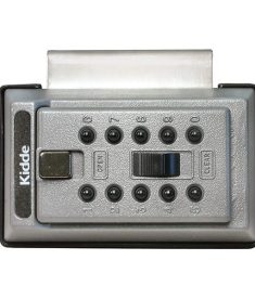 KeySafe™ Portable Titanium Push-Button Over-the-Door Mount Key Box