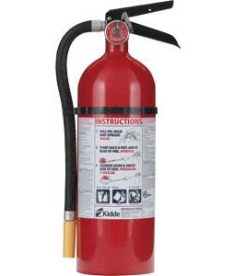 Kidde Pro Line Extinguisher 10-Pound ABC-Class with Wall Hook