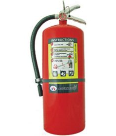 Badger™ Advantage™ Extinguisher 20-Pound ABC-Class with Wall Bracket