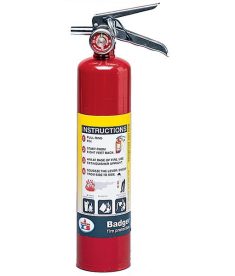 Badger™ Extra Extinguisher 2.5-Pound ABC-Class with Vehicle Bracket